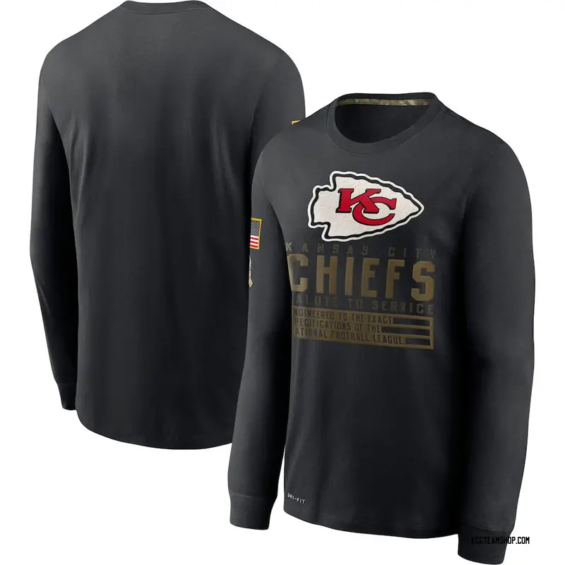 chiefs salute to service long sleeve