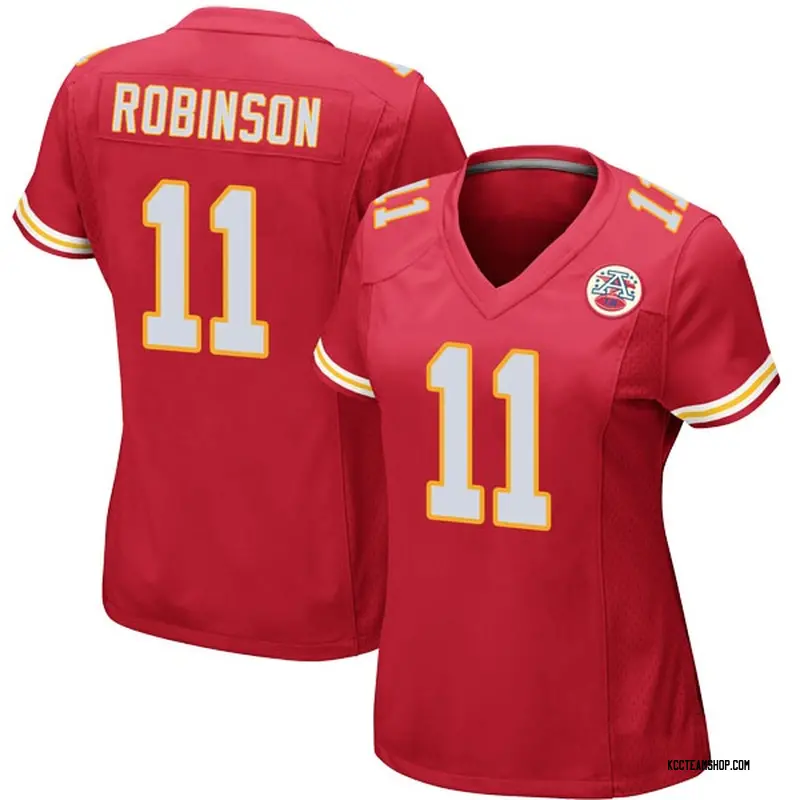 Women's Demarcus Robinson Kansas City Chiefs Team Color Jersey - Red Game