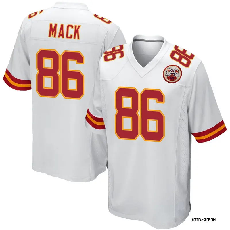 Youth Alize Mack Kansas City Chiefs Jersey - White Game