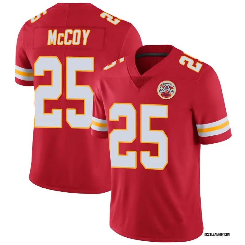 Youth LeSean McCoy Kansas City Chiefs 100th Vapor Jersey - Red Limited