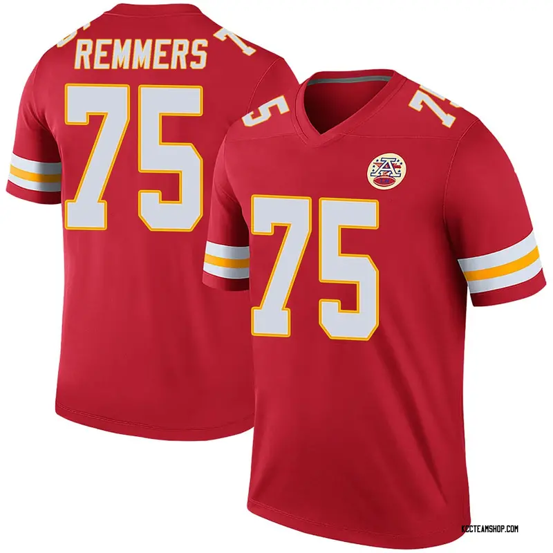 Youth Mike Remmers Kansas City Chiefs Color Rush Jersey - Red Legend
